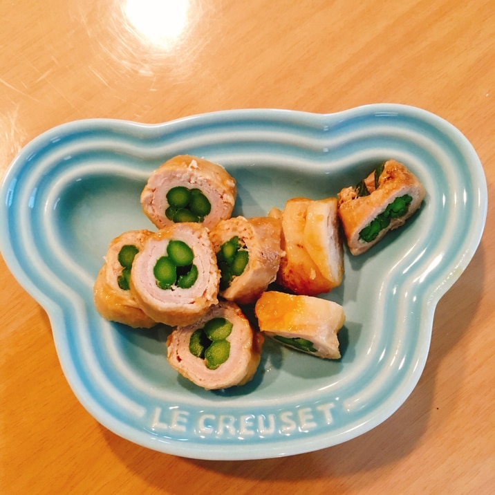 *幼児食*アスパラの豚肉巻き
